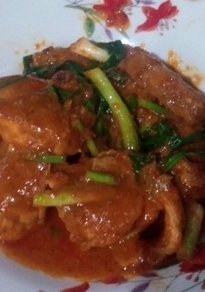 Foto resep Balado ayam dan tempe