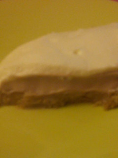 A picture of Double chocolate mascarpone cheesecake.