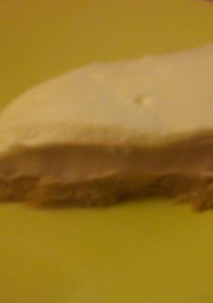 A picture of Double chocolate mascarpone cheesecake.