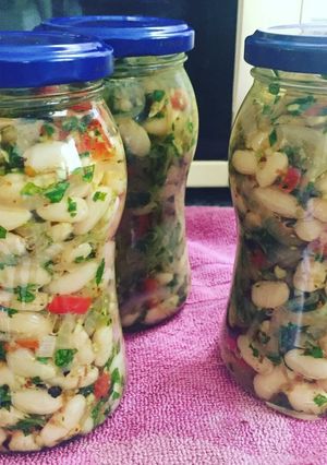 Una foto de Porotos en conserva