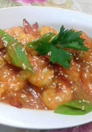 Foto resep Udang_Asam Manis