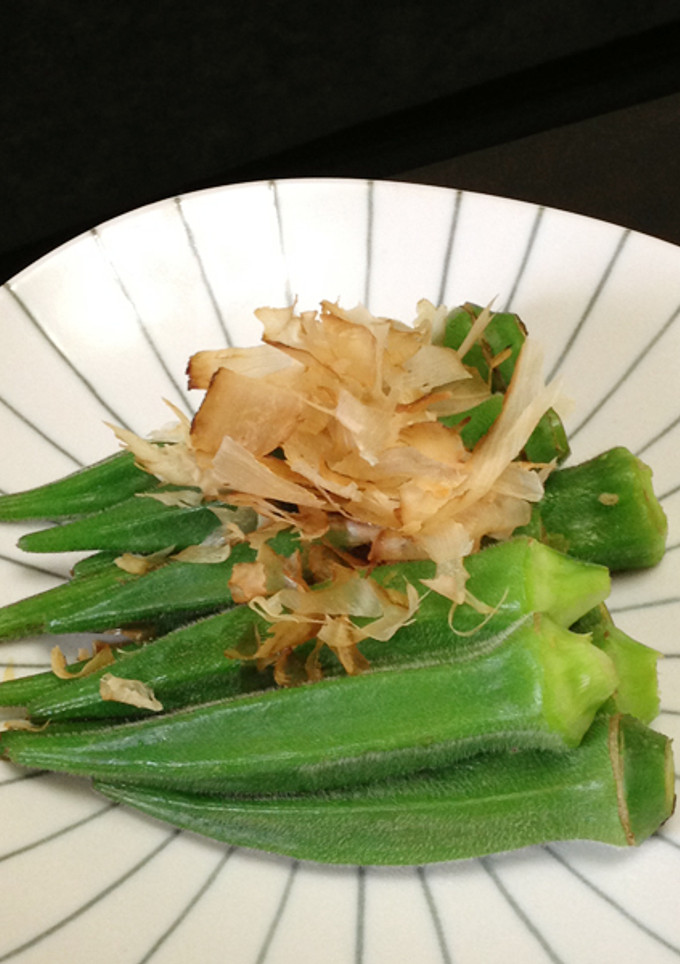 【家樂福廚房】和風涼拌秋葵 的食譜成品照片