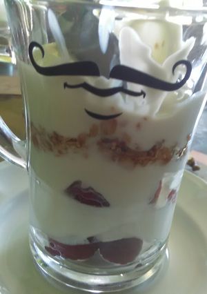 Una foto de Yogurt saludable