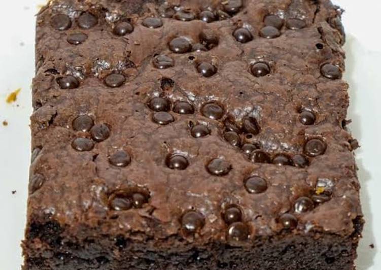 Brownis Panggang homemade tika