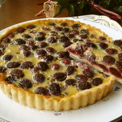 ''Flan aux Cerises' Cherry Tart A picture of ''Flan aux Cerises' Cherry Tart.