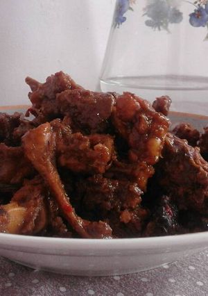 Foto resep Tulang Ayam Hitam