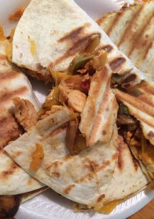 A picture of Perfect "George Foreman" Quesadillas.