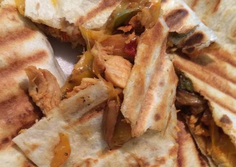 Steps to Prepare Award-winning Perfect &#34;George Foreman&#34; Quesadillas