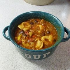 A picture of Sarah's Hearty Harvest Tortellini Chilli.