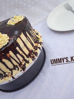 A picture of Moist Chocolate cake.