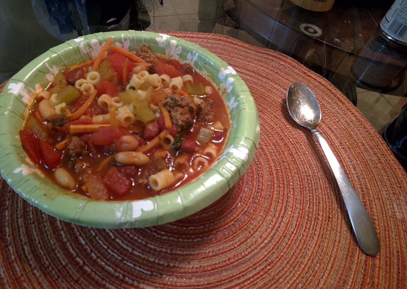 Fagioli pasta soup