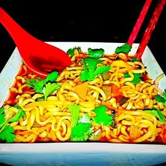 A picture of Mike's Spicy House Noodles.