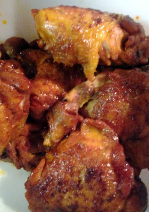 A picture of anchote hoisin chicken.