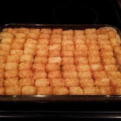 A picture of Tater Tot Casserole.