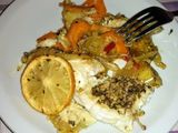 Pollo de Mar al horno