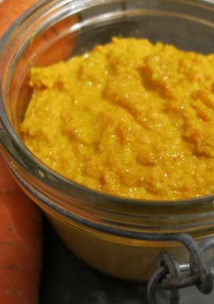 Une photo de Tartinade de carotte crue