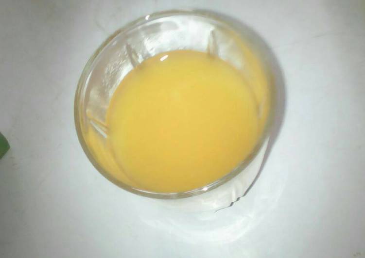 Steps to Prepare Super Quick Homemade Orange juice