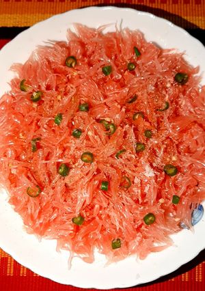 জাম্বুরা মাখা রেসিপির প্রধান ছবি