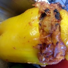 A picture of Chipotle Chicken Stuffed Bell Pepper.