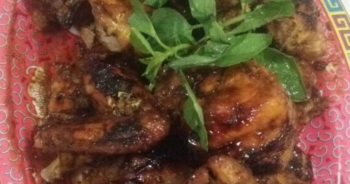 Resep Ayam bakar lada hitam oleh Ria riery Mulyanti - Cookpad