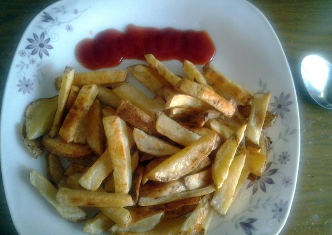 baked French fries