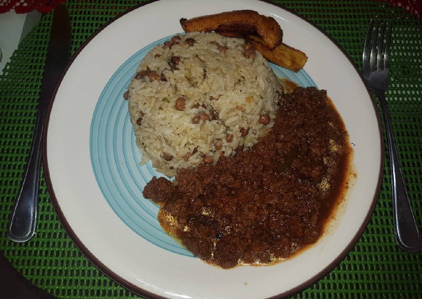 Carne molida guisada