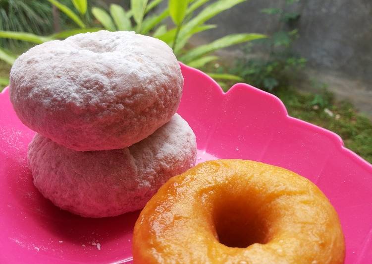 Donat mini ubi kuning