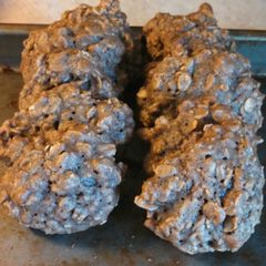 A picture of Vanishing chocolate chocolate chip oatmeal cookies.