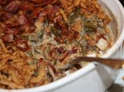 A picture of green bean casserole