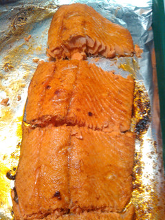 A picture of Easy salmon.
