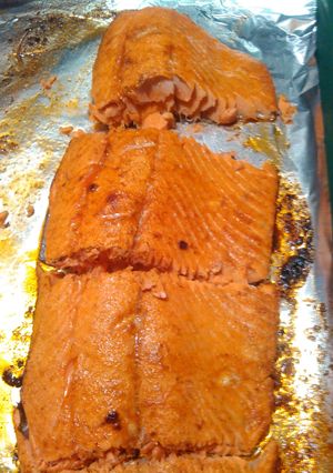 A picture of Easy salmon.
