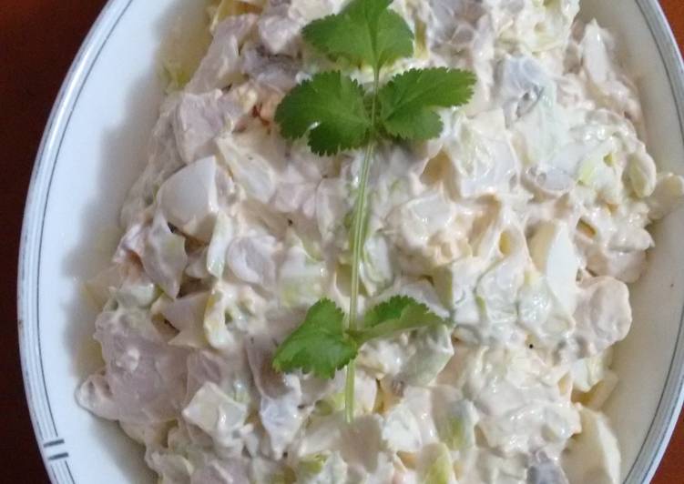 Steps to Prepare Favorite Chicken Salad