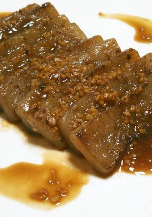 A picture of Konnyaku Steak.