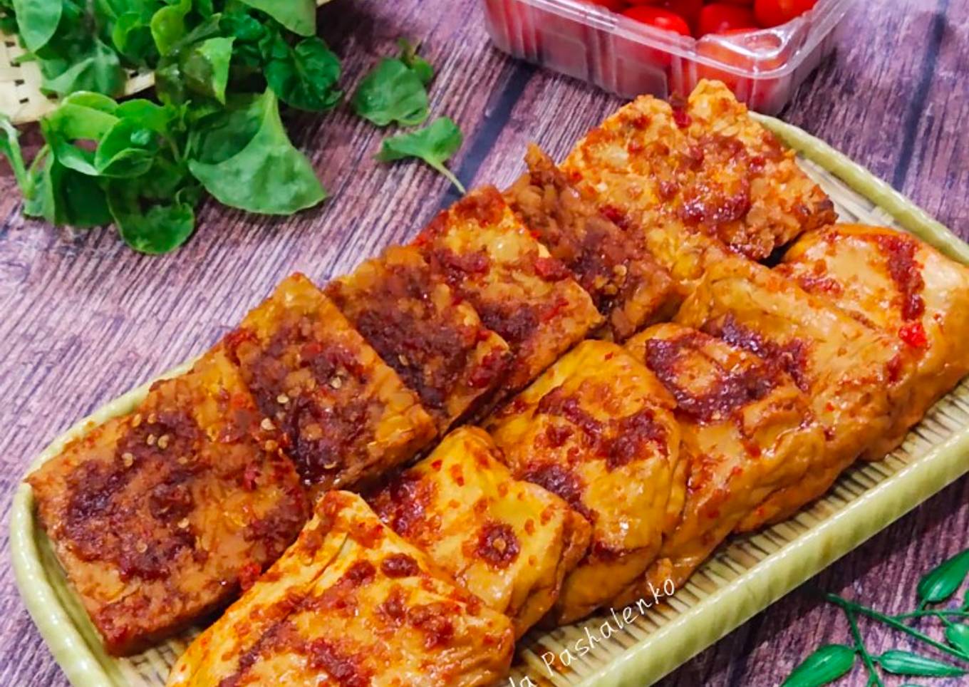 Ungkep Tahu Tempe Pedas Manis