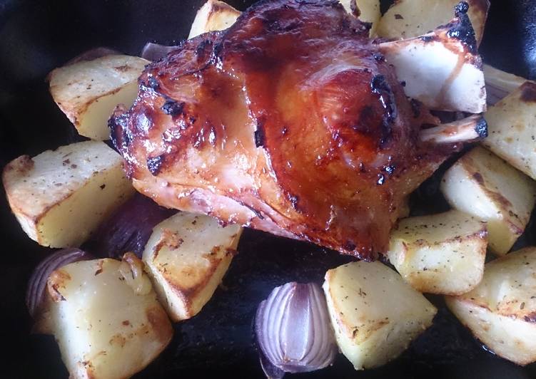 Recipe of Ultimate Honey baked ham shank