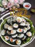 Sushi Cake (3 Macam Sushi)