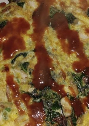 Foto resep Omelette sayur no ribet simple