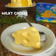 Milky cheese puding