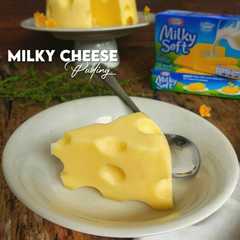 A picture of Milky cheese puding.