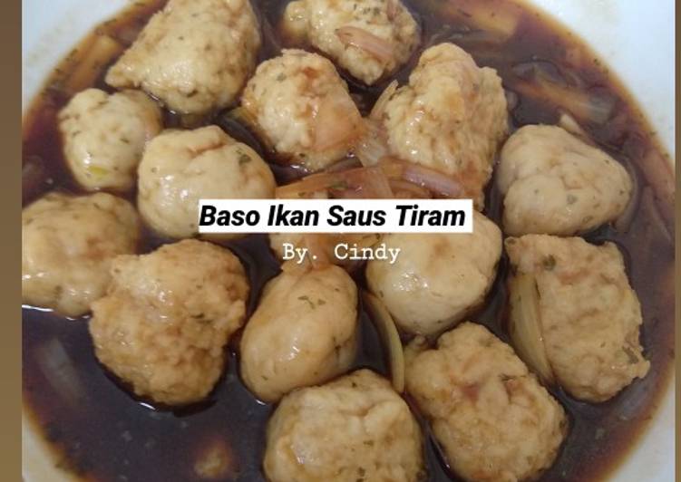 Bakso Ikan Saus Tiram