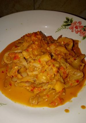 Foto resep Jamur tiram masak rempah rendang