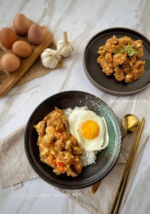 Foto resep Ayam Telur Asin