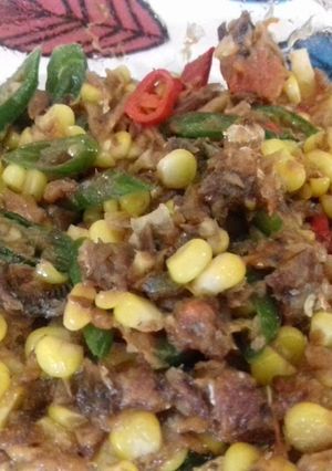 Foto resep Peda suwir jagung