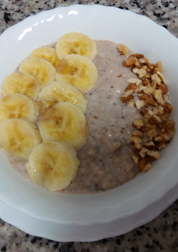 Una foto de Gachas de avena