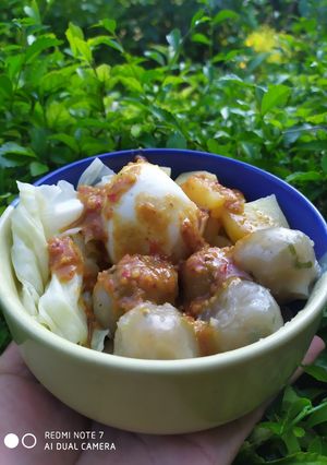 Foto resep Cilok sambel pecel