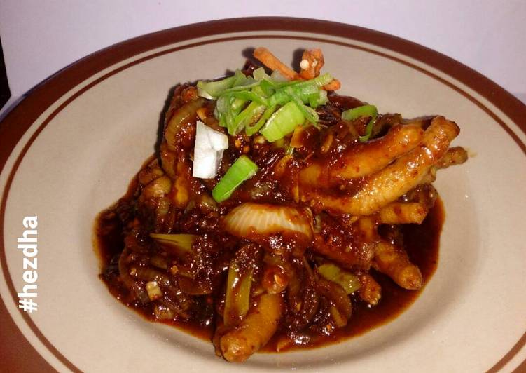 Buldak Ceker without Mozzarella (ayam pedas)
