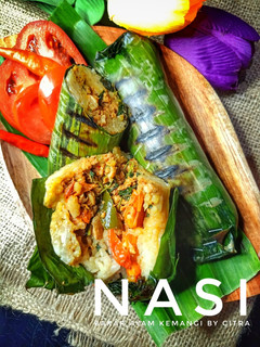 Foto resep Nasi Bakar Ayam Kemangi (Ayam Cincang)