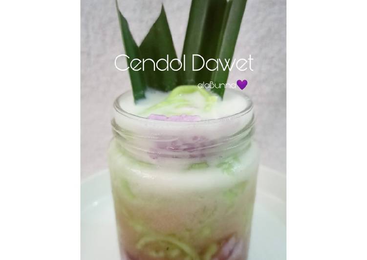 Cara Gampang Membuat 18. Es Cendol Dawet Nutrijel (Aneka Takjil) Anti Gagal