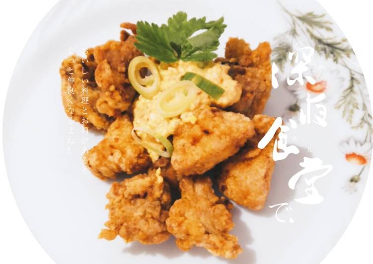 Rahasia Membuat Chicken karaage with egg mayo yang Harus Anda Coba