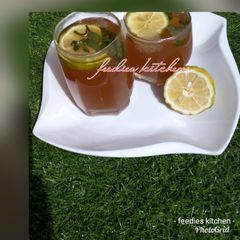 A picture of Mint ice tea.